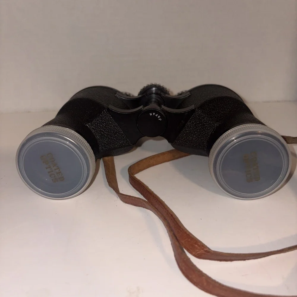 Tasco Feather Weight 7 X 35mm Binoculars Fully Coated Optics 500ft/1000yds +Case